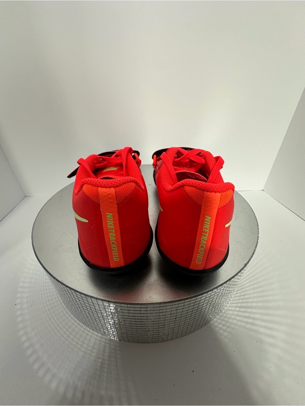 Nike Red and Neon Green Athletic Strap Sneakers size 5 - Picture 5 of 10